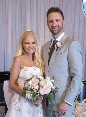 Kristin Chenoweth with her husband, Josh.